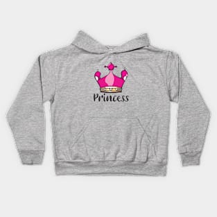 Royal Princess Crown Kids Hoodie